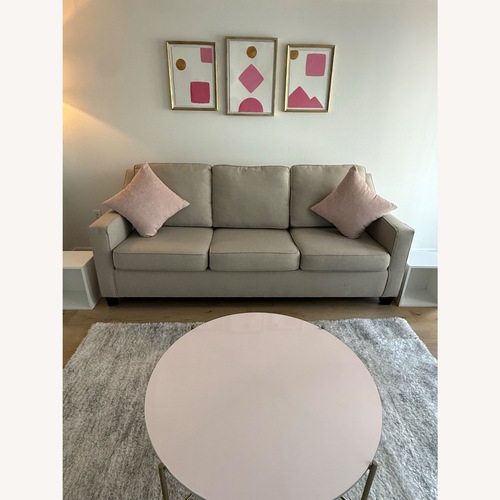 Used Pottery Barn Natural Fabric Sleeper Sofa for sale on AptDeco