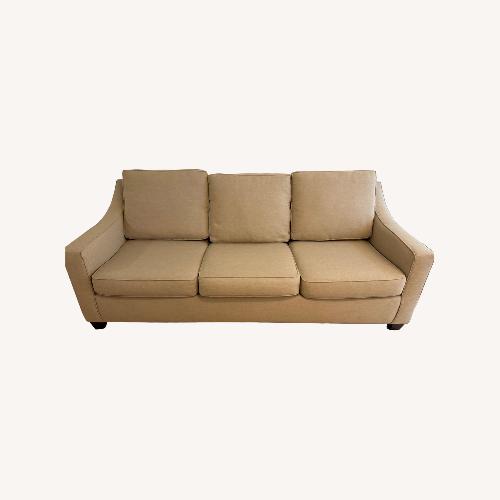 Used Pottery Barn Natural Fabric Sleeper Sofa for sale on AptDeco