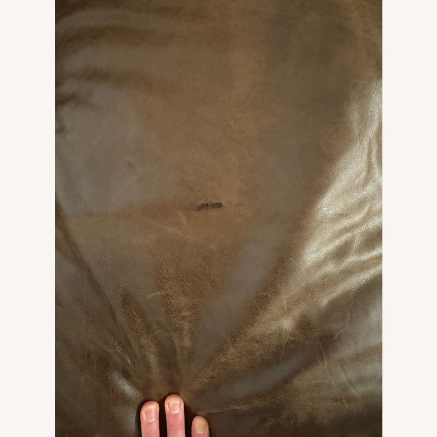 Restoration Hardware Dark Brown 3+ Seater Sofa - image-1