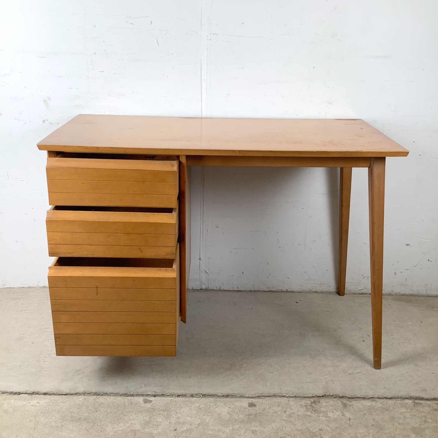 Mid-Century Modern Student Desk - image-9