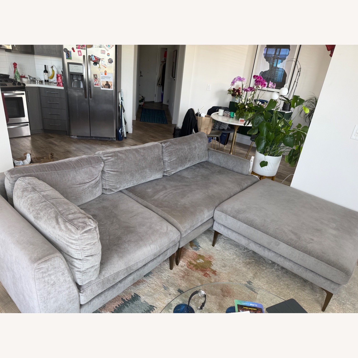 West Elm Andes 3 Piece Sectional - image-1