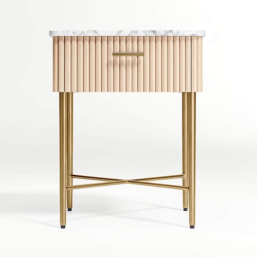 Used Crate & Barrel Fayette Nightstand  for sale on AptDeco