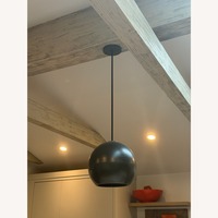 Black Ceramic Ceiling Lamp