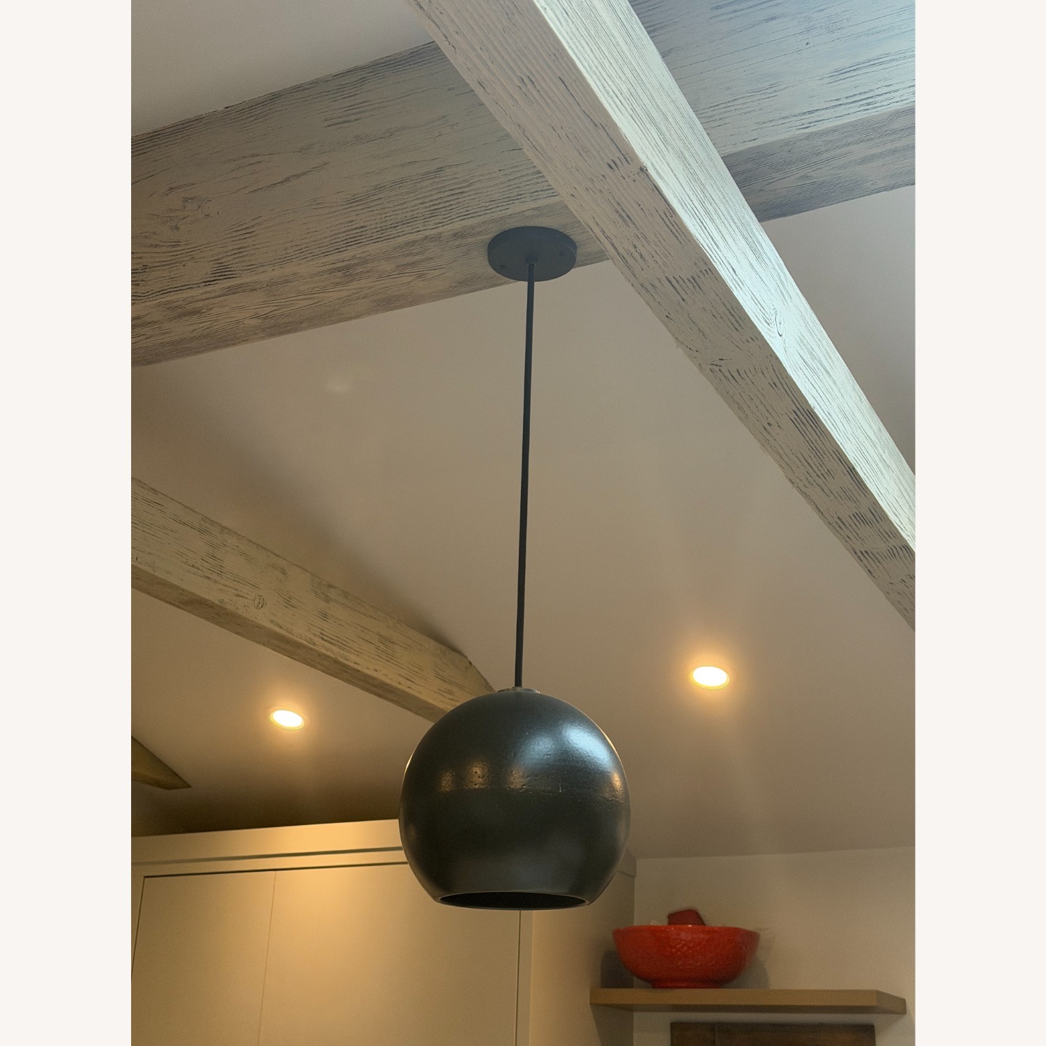 Black Ceramic Ceiling Lamp - image-2