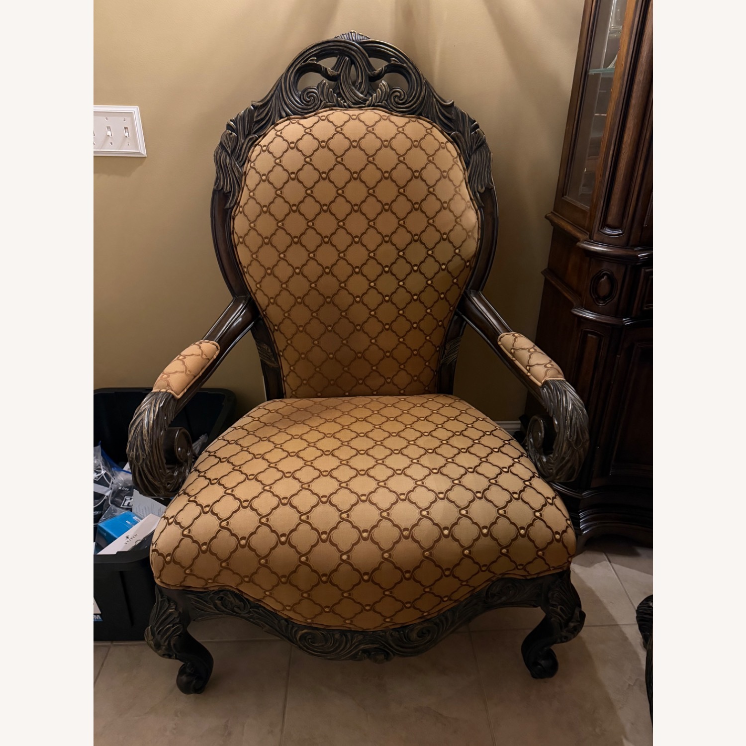 Michael Amini High Back Chair - image-2