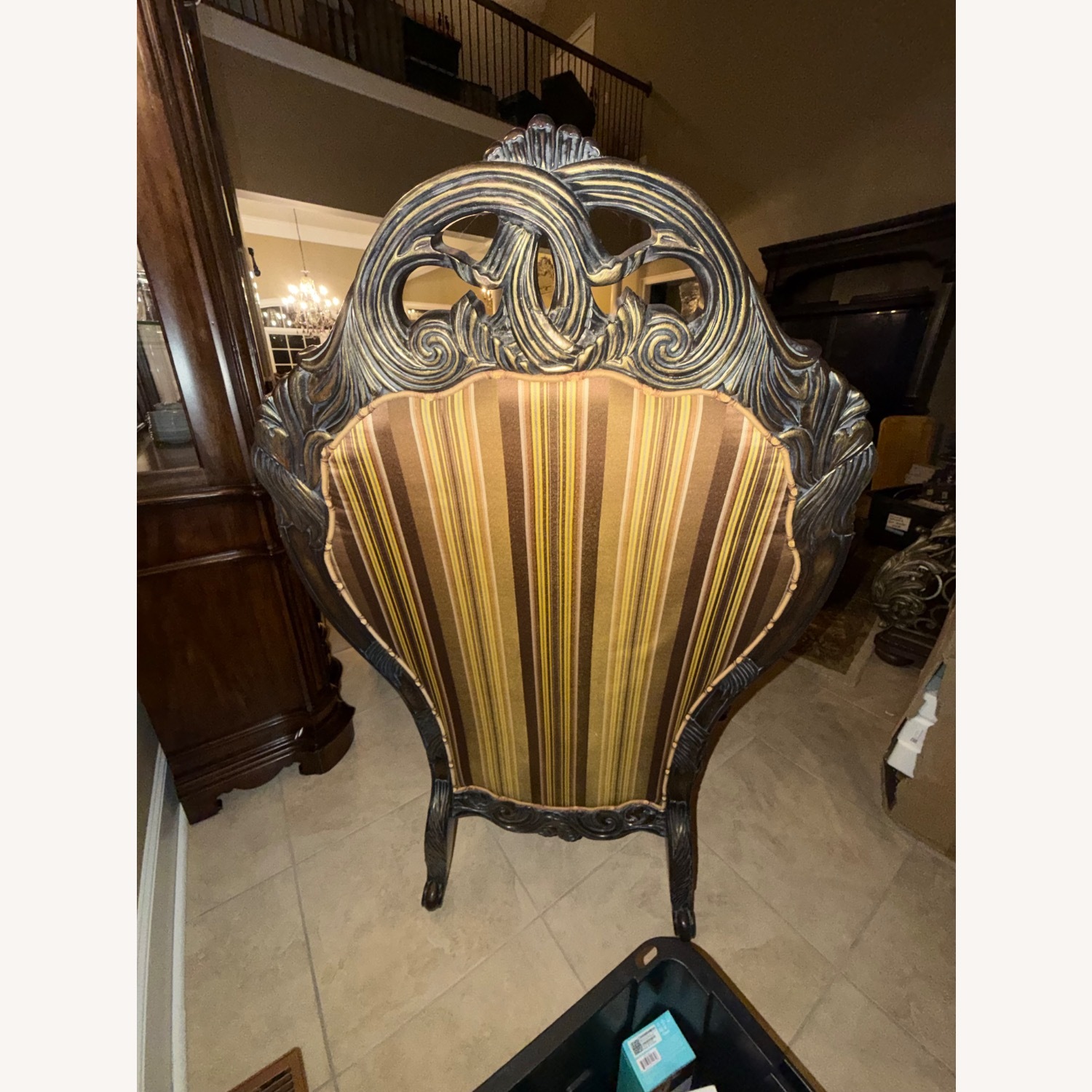 Michael Amini High Back Chair - image-3