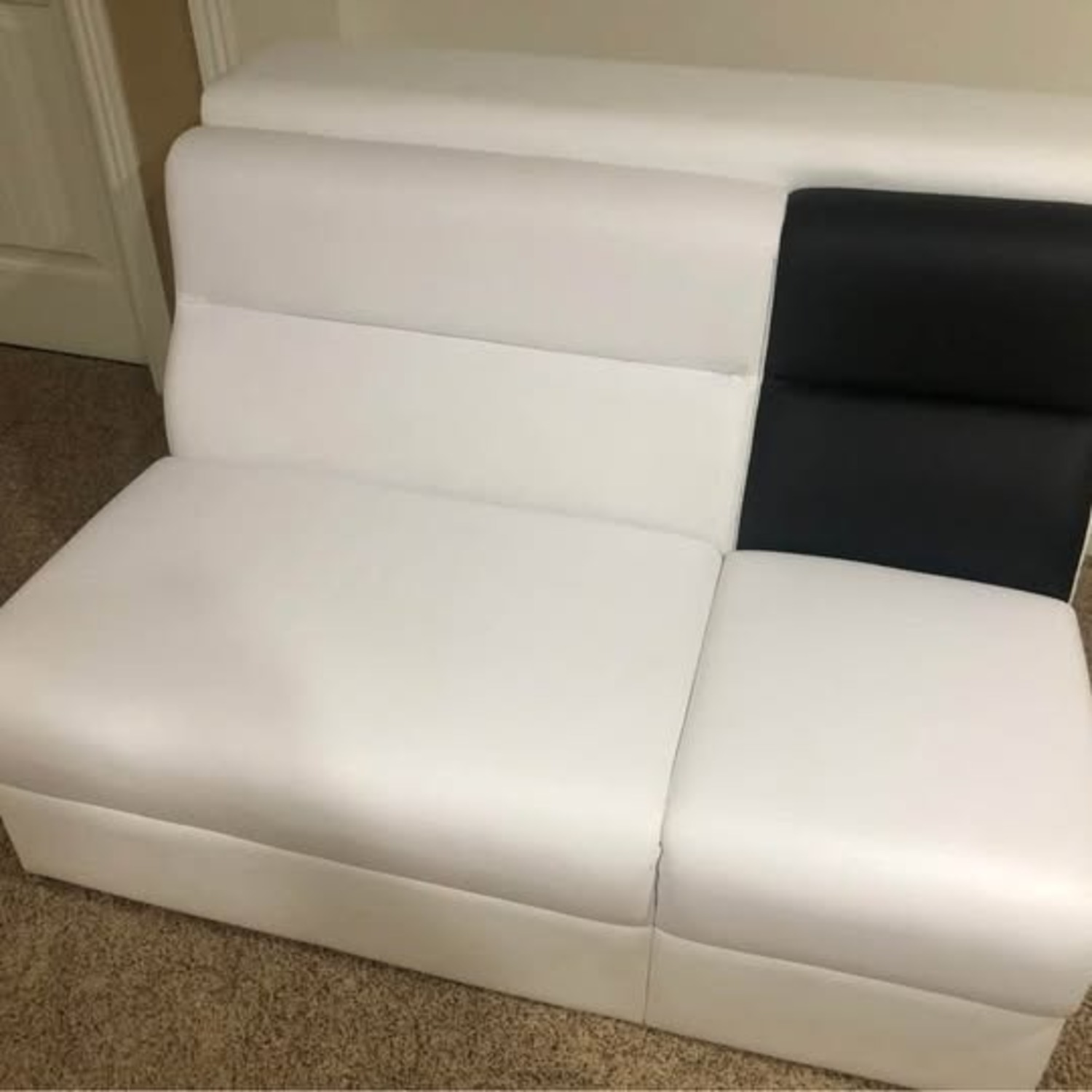 White Modern Couch - image-1