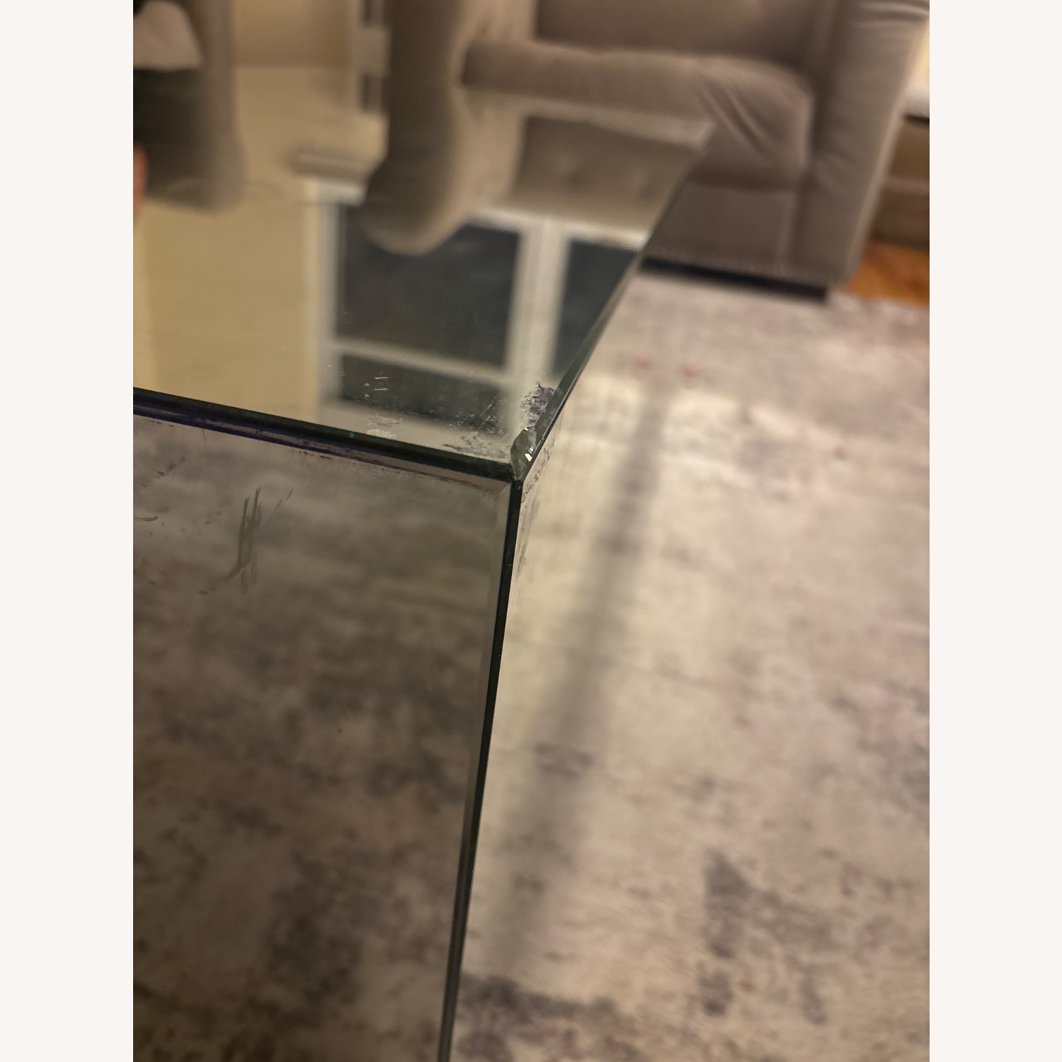 Contemporary Glass Coffee Table - image-3