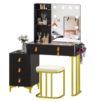 Makeup Vanity with 3 Lighting Colors