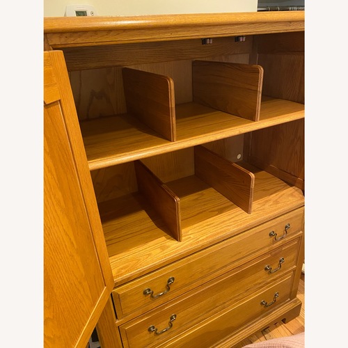 Used Ethan Allen Natural Wood Dresser for sale on AptDeco