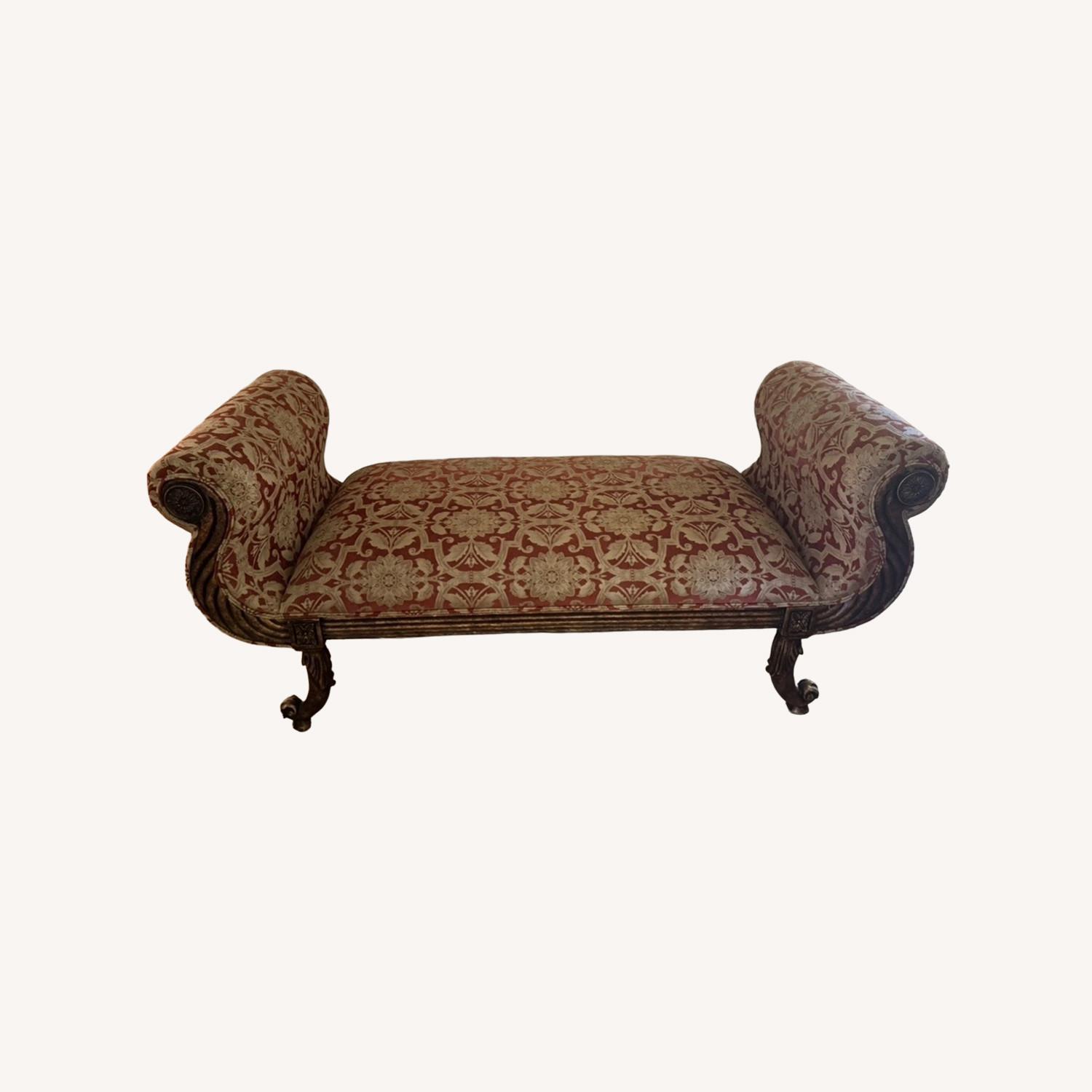 Fabric Chaise Lounge - image-0