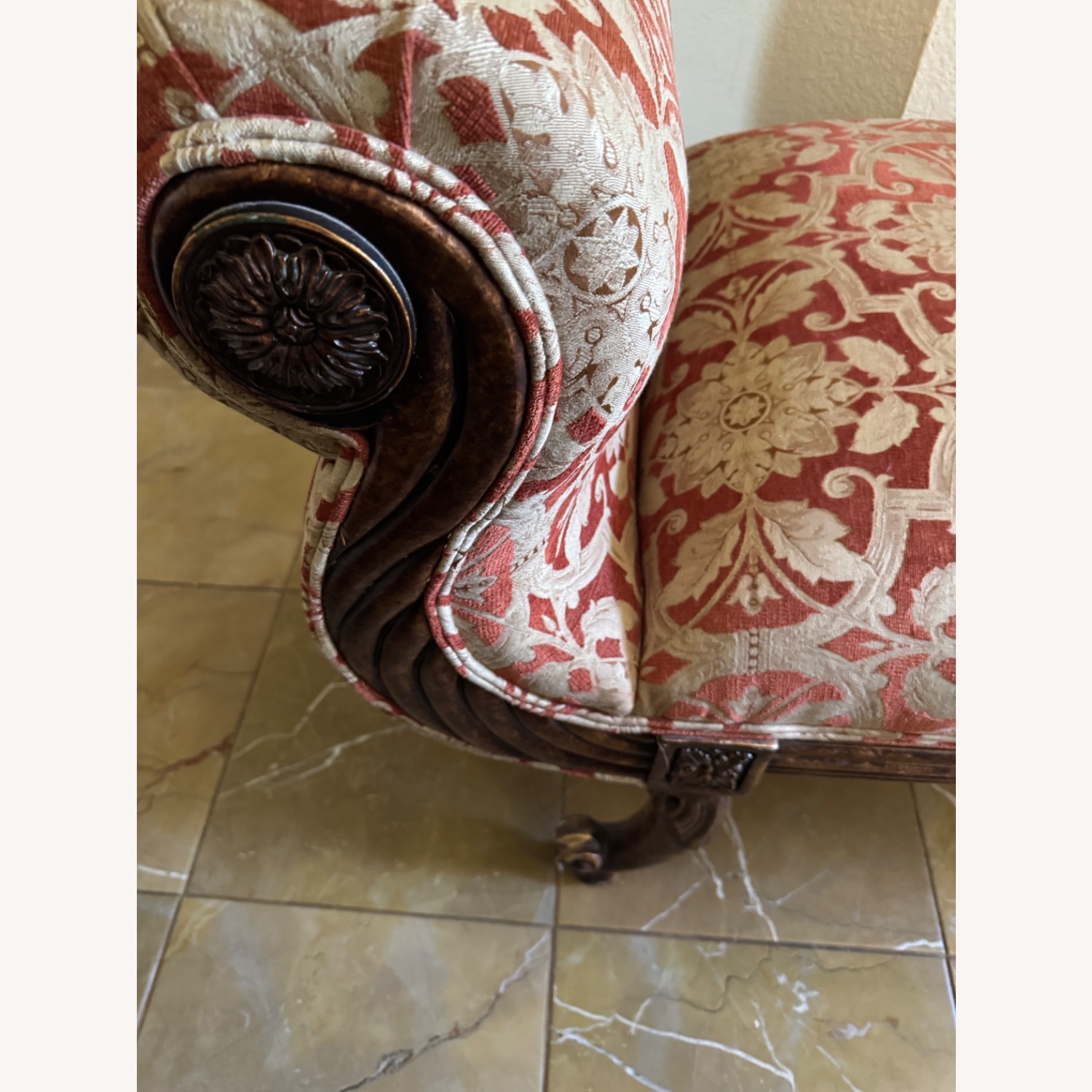 Fabric Chaise Lounge - image-6