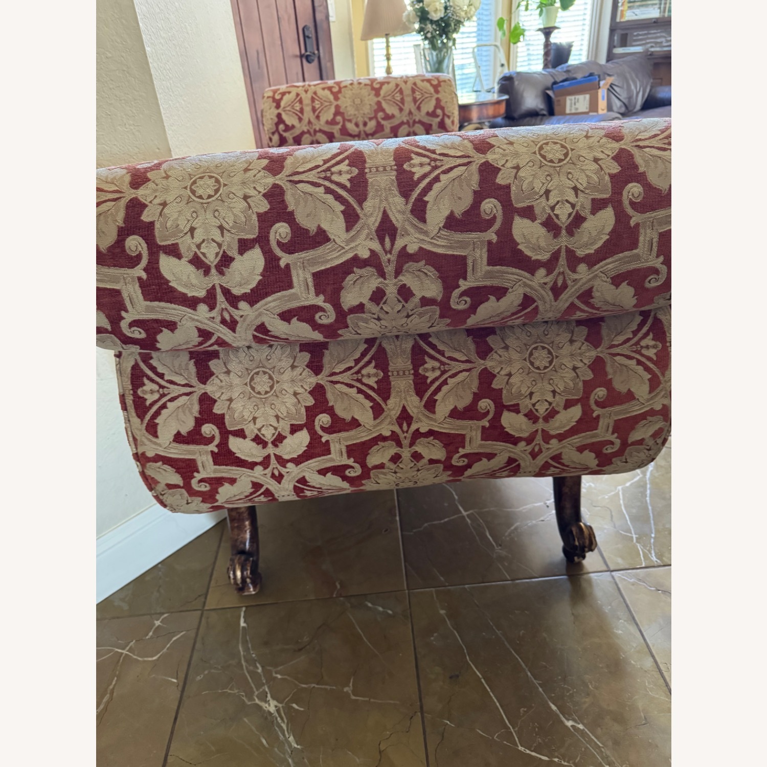 Fabric Chaise Lounge - image-3