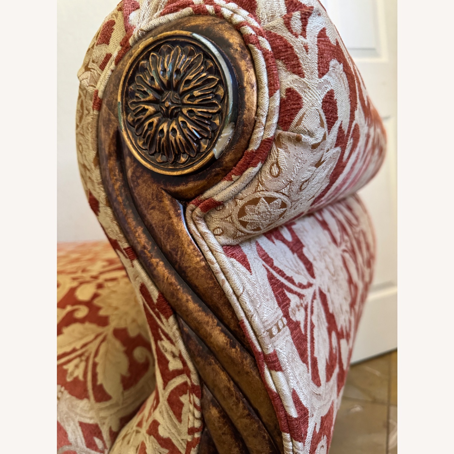 Fabric Chaise Lounge - image-4