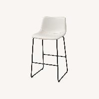 West Elm Slope Upholstered Bar Stools