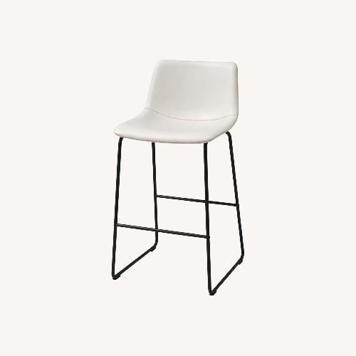 Used West Elm Slope Upholstered Bar Stools for sale on AptDeco