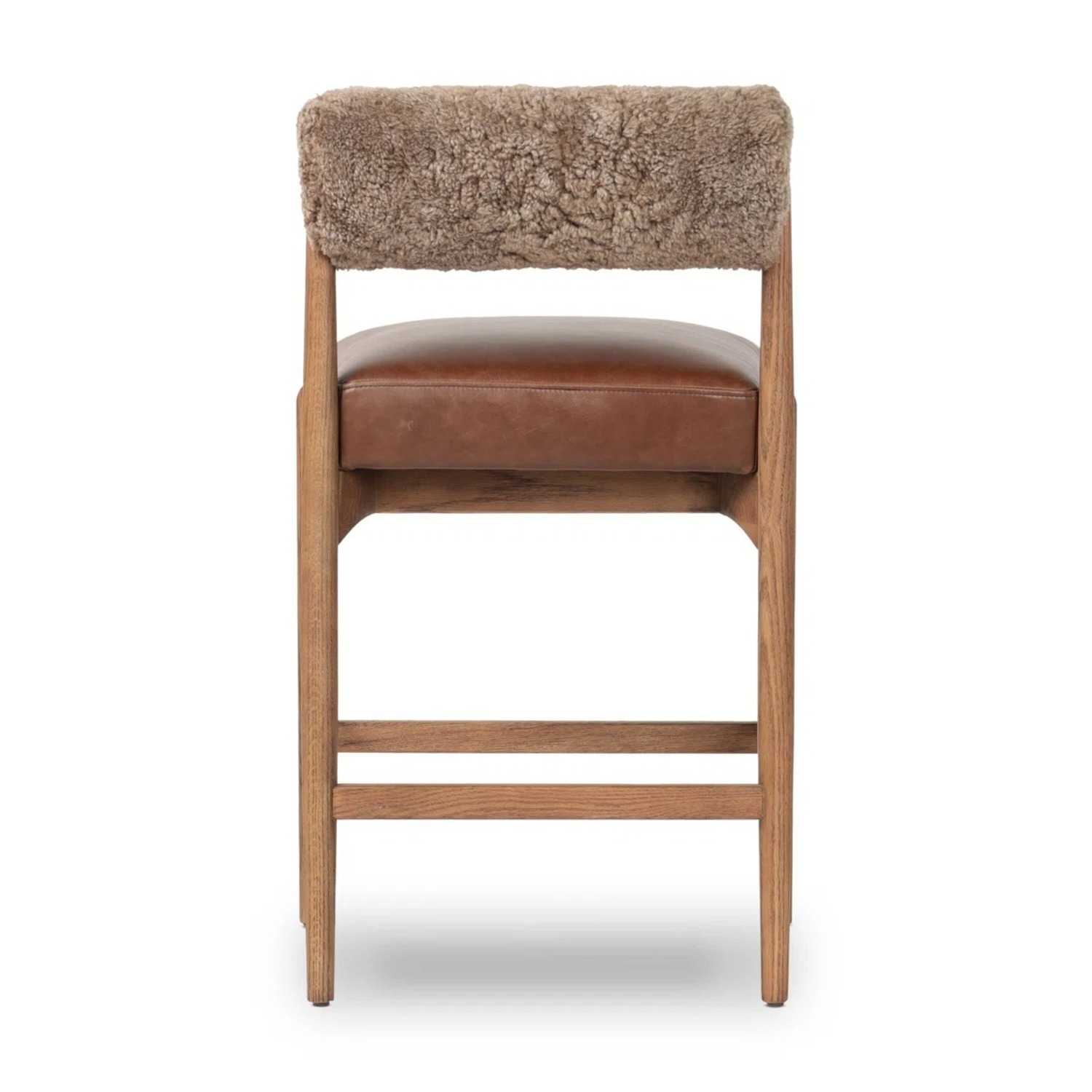 Wayfair Upholstered Counter Stool with Solid Wood Frame - image-1