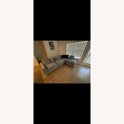 Used Light Gray 3+ Piece Sectional for sale on AptDeco