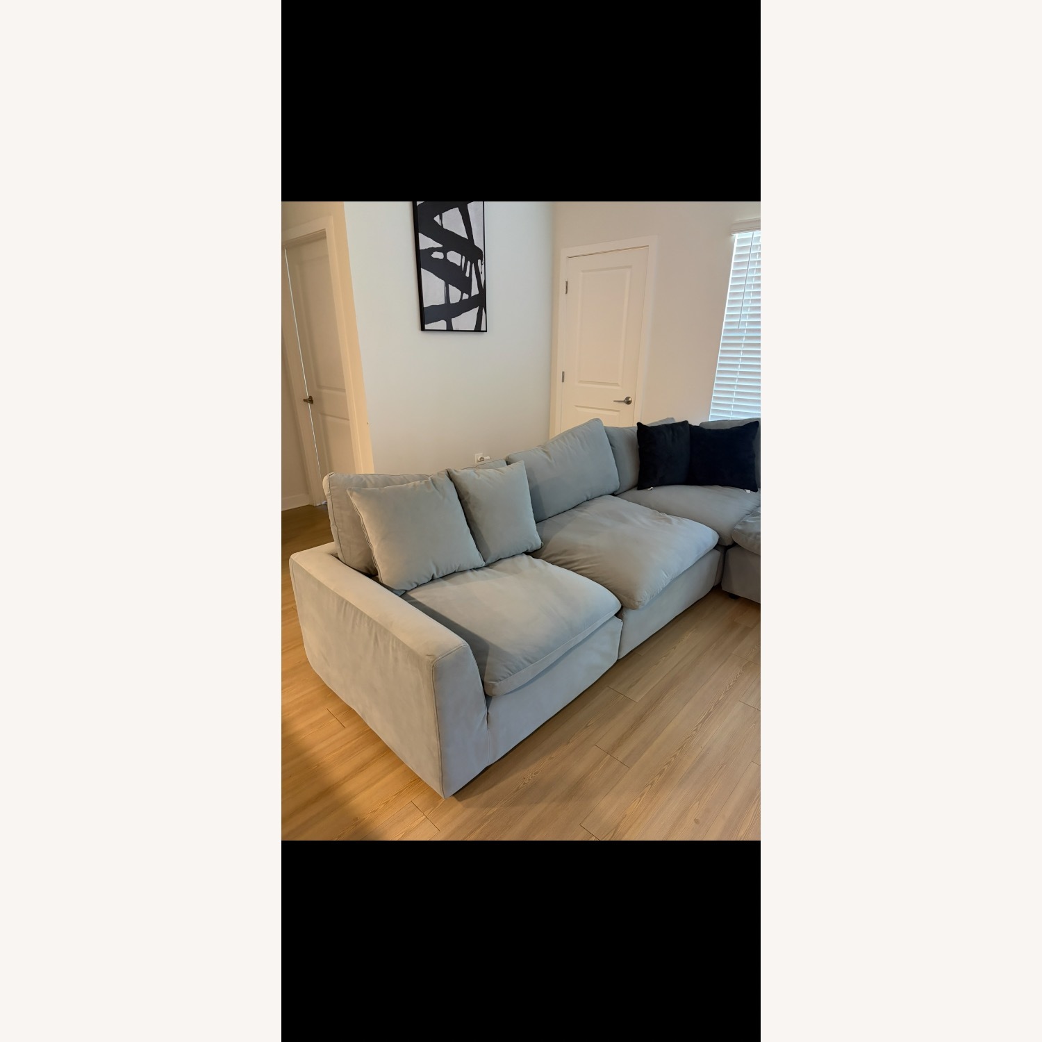 Light Gray 3+ Piece Sectional - image-2
