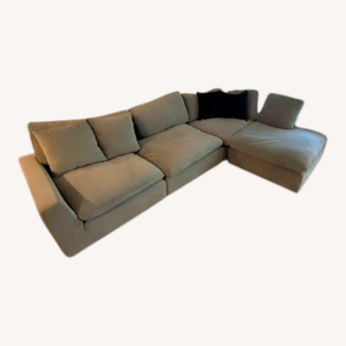 Used Light Gray 3+ Piece Sectional for sale on AptDeco