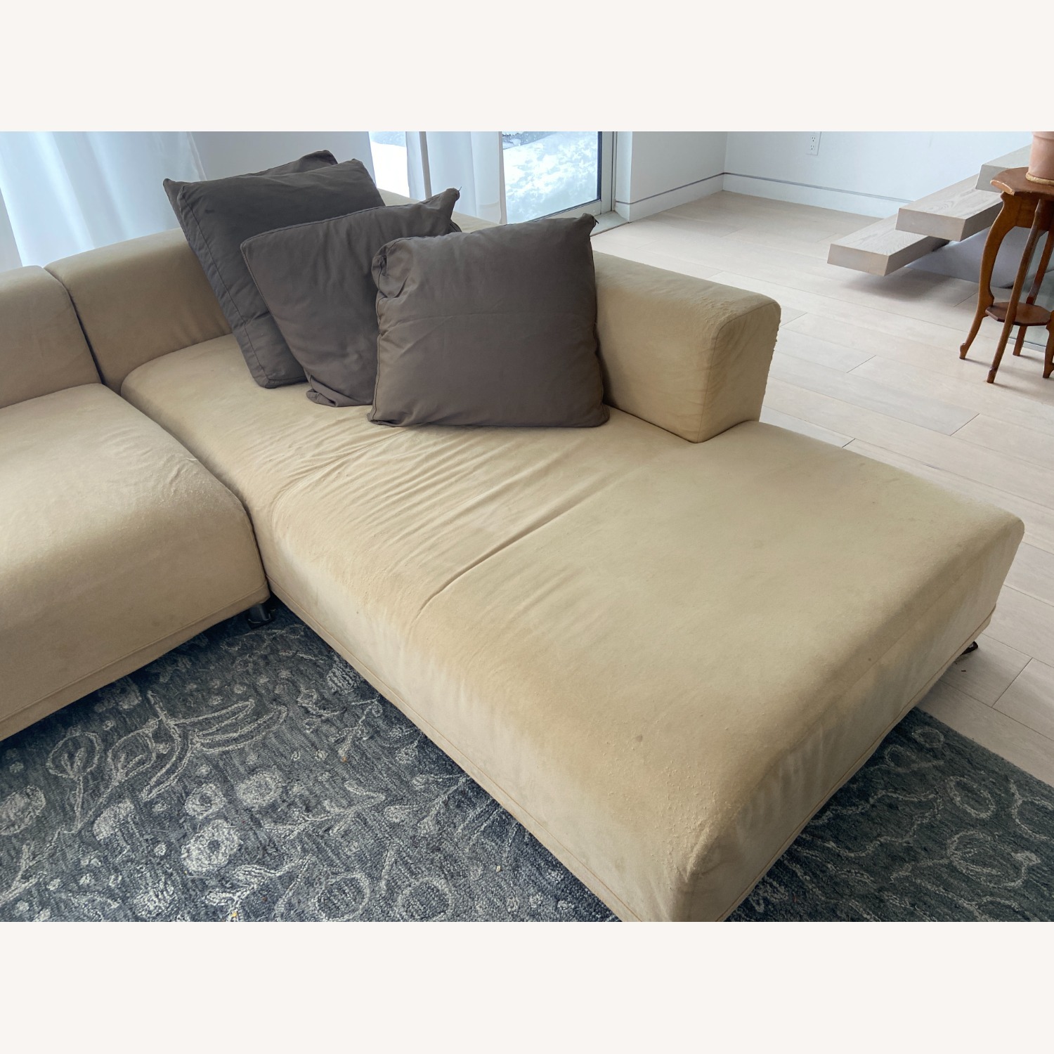 Ligne Roset Natural 2 Piece Sectional - image-1