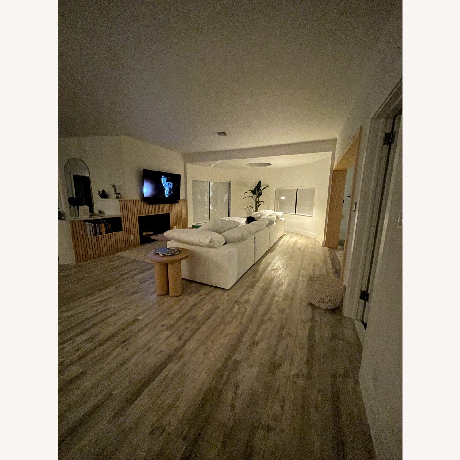 Restoration Hardware Oslo Cylinder Round Side Table - image-2