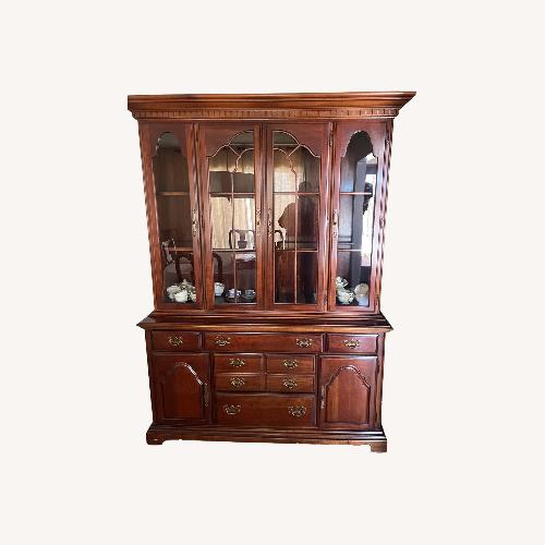 Used American Drew Wood Dining Set for sale on AptDeco