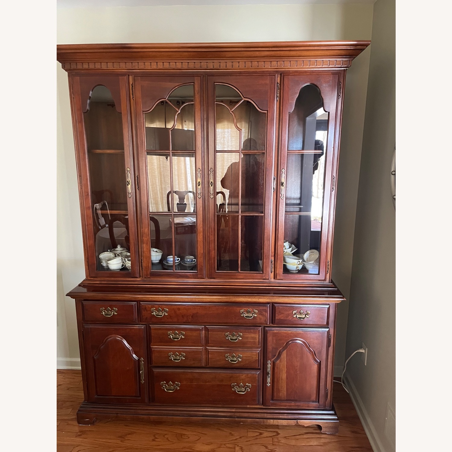 American Drew Wood Dining Set - image-1