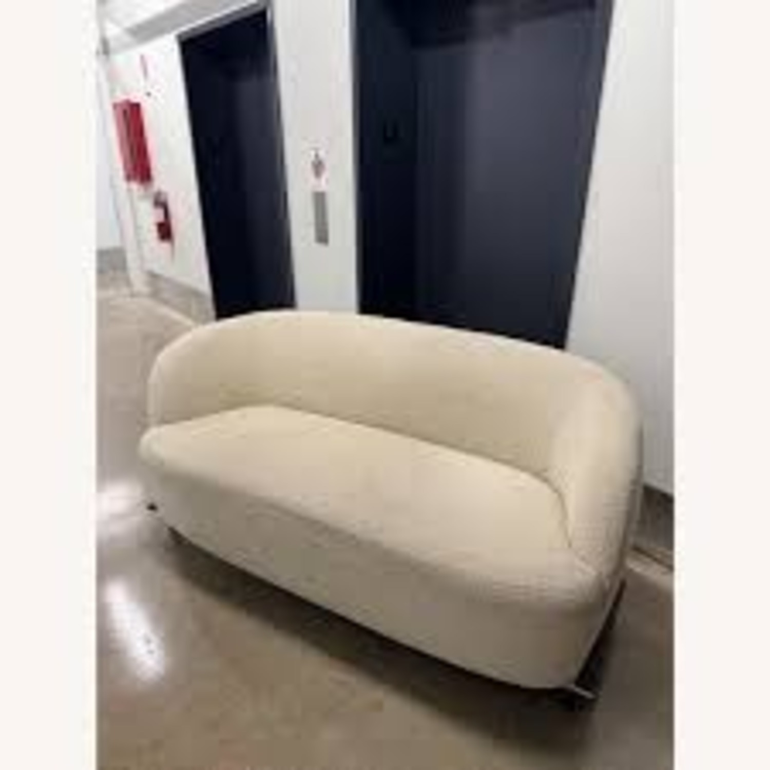 CB2 Gwyneth Paltrow 68" Ivory Boucle Loveseat - image-2