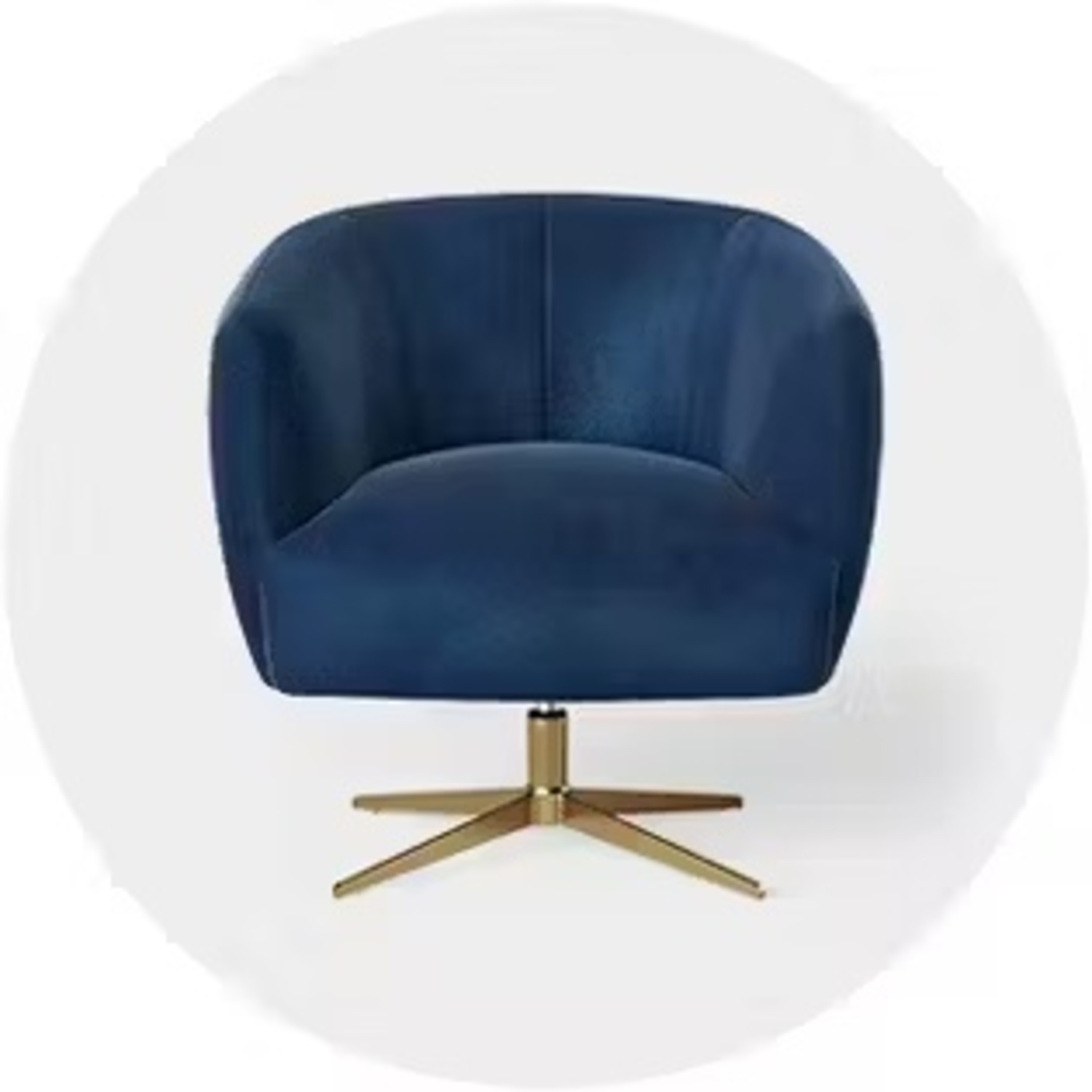 Opalhouse By Jungalow Blue Swivel Chair - image-5