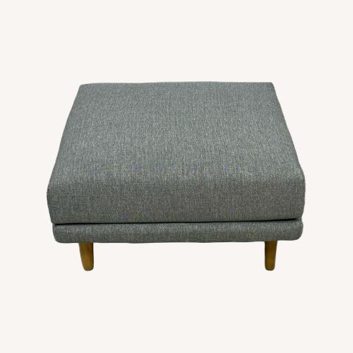 Used Burrow Field Ottoman - Oak for sale on AptDeco