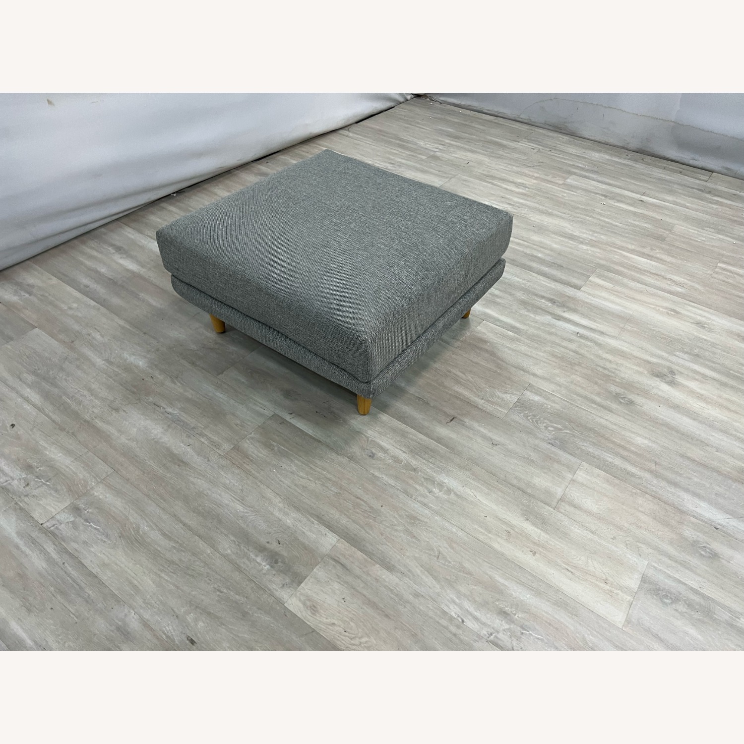 Burrow Field Ottoman - Oak - image-1