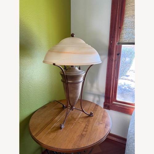 Used Dark Brown Side Table for sale on AptDeco