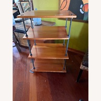 Salamander Designs Dark Brown Wood Side Table