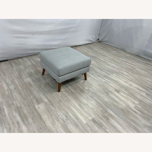 Used Burrow Nomad Ottoman - Gray for sale on AptDeco