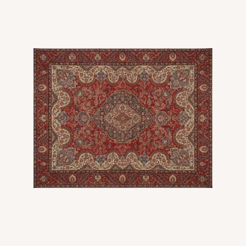 Used Revival Rugs Red Wool Area Rug 9' x 12' for sale on AptDeco