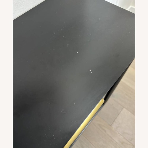 Used West Elm Black Metalwork Console for sale on AptDeco