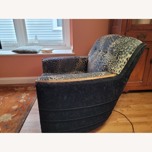 Used Vintage/Antique Fabric Armchair for sale on AptDeco