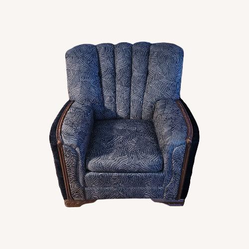 Used Vintage/Antique Fabric Armchair for sale on AptDeco