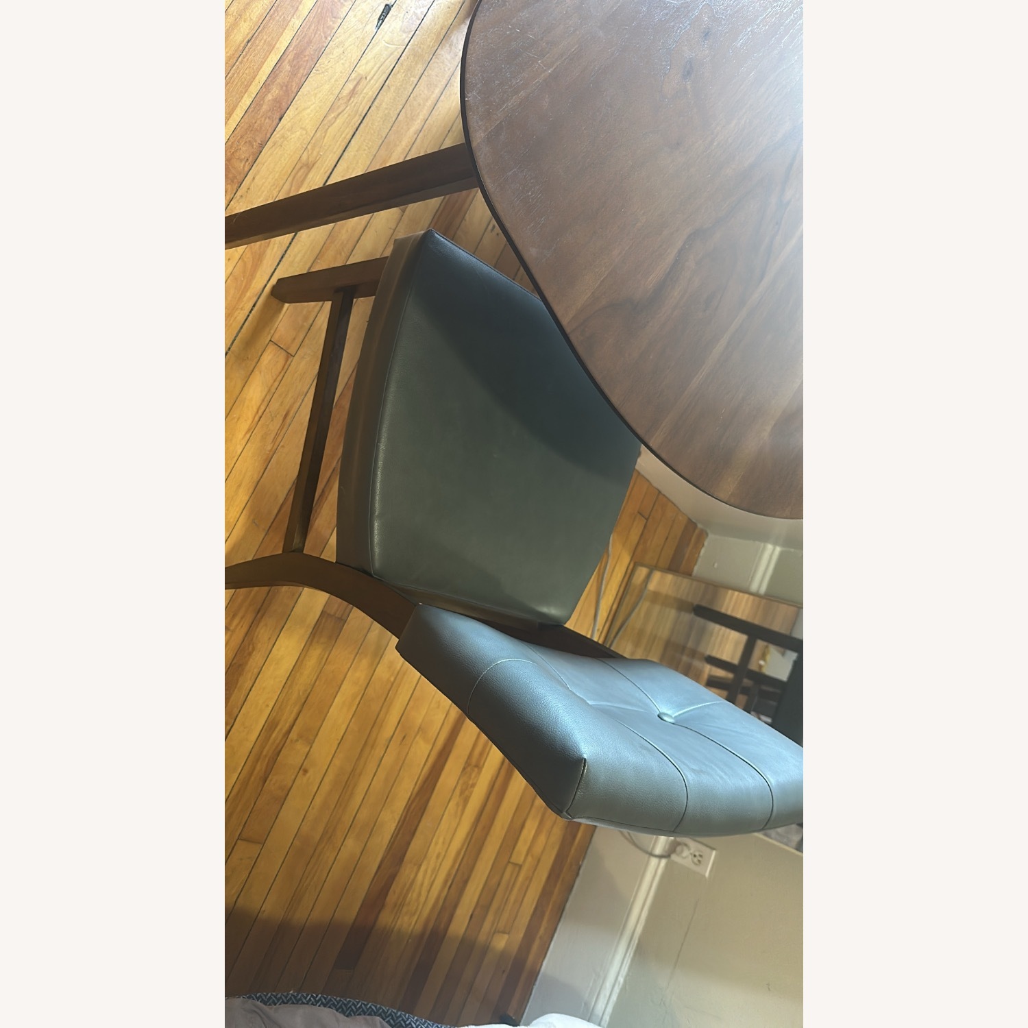 Bob's Discount Furniture Dark Brown Dining Set - image-3