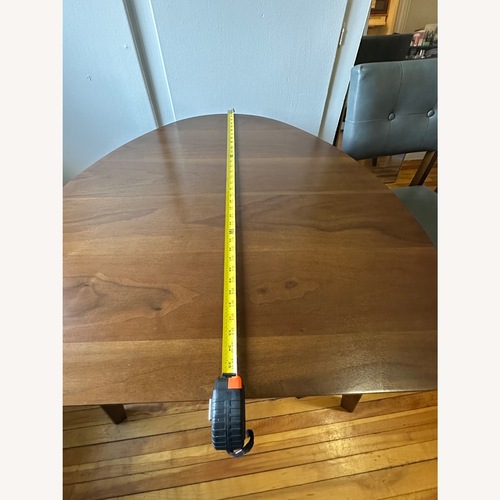 Used Bob's Discount Furniture Dark Brown Dining Set for sale on AptDeco