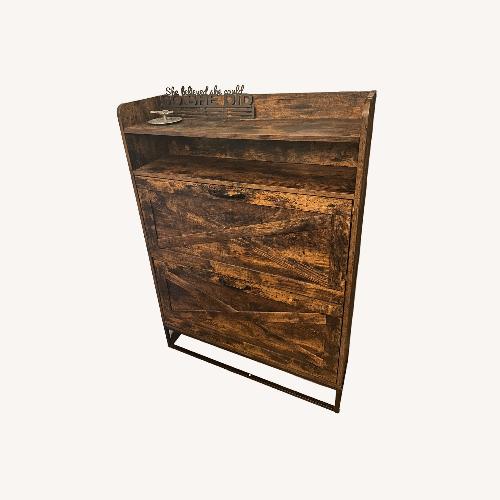 Used Bob's Discount Furniture Dark Brown Dresser for sale on AptDeco