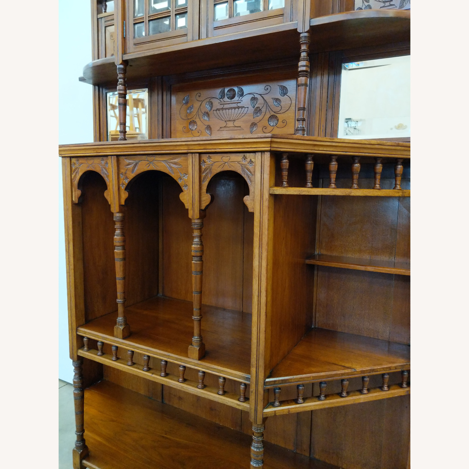 Antique 19th Century Aesthetic Movement Sideboard - image-4