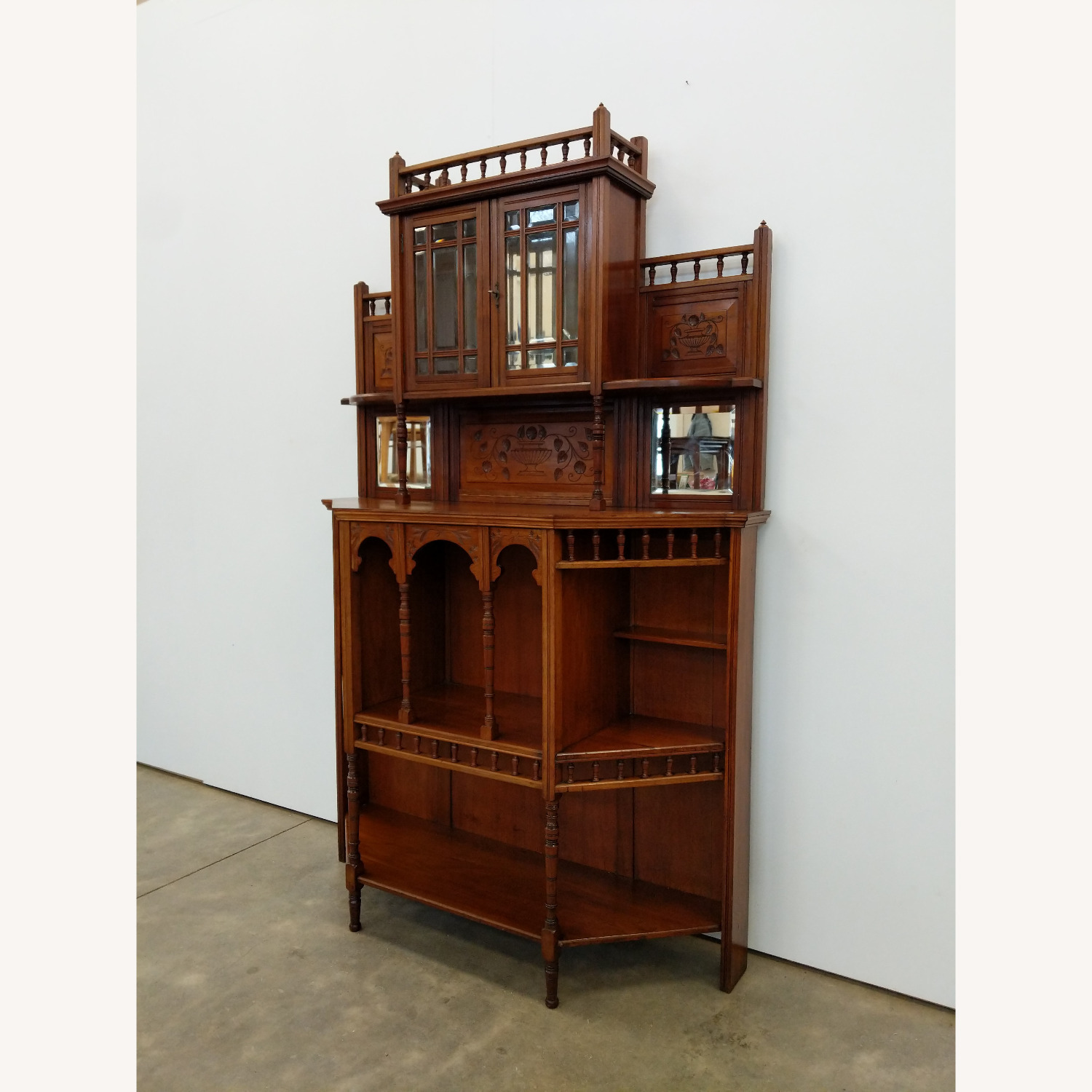 Antique 19th Century Aesthetic Movement Sideboard - image-2