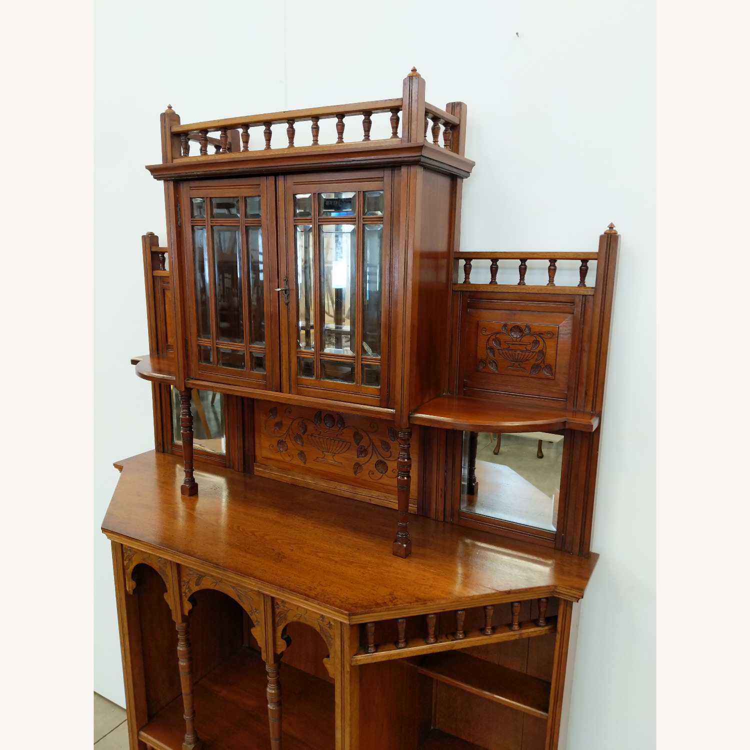 Antique 19th Century Aesthetic Movement Sideboard - image-3