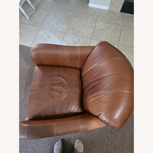 Used Dark Brown Recliner for sale on AptDeco