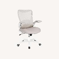 Amazon Light Brown Fabric Office Chair