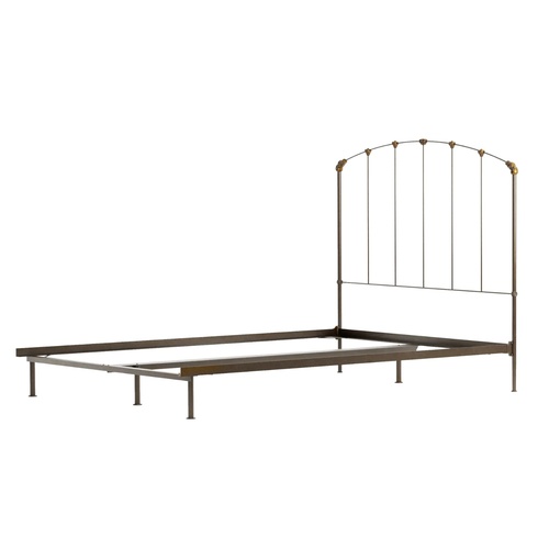 Used Rutherford Queen Wrought Iron Bed Frame for sale on AptDeco