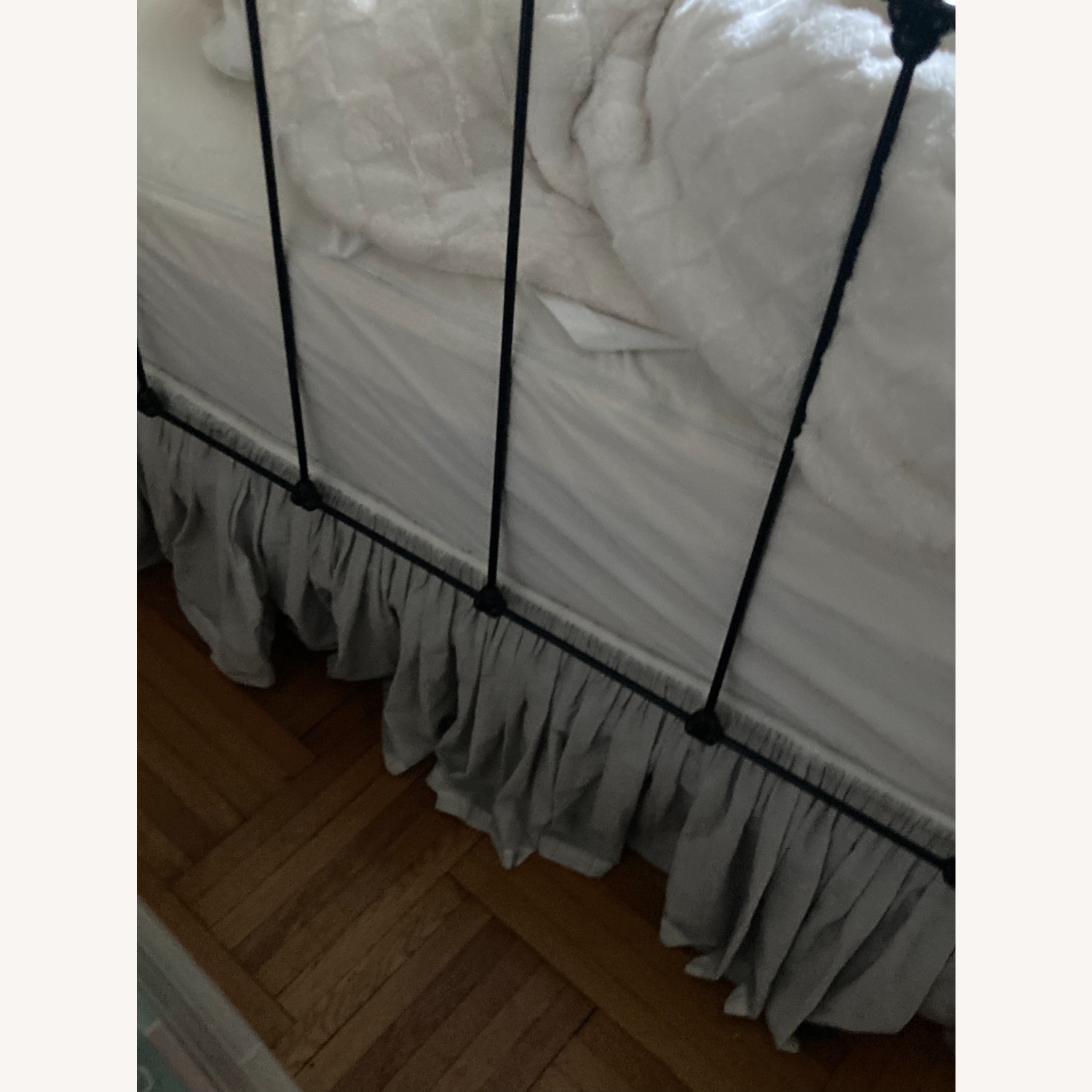 Rutherford Queen Wrought Iron Bed Frame - image-4