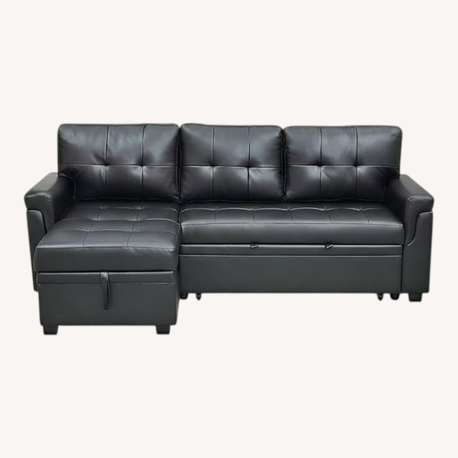 Naomi Home L Shaped Sectional Couch - image-0